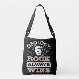 Bolso Cruzado Geología Rock siempre gana a divertida geóloga