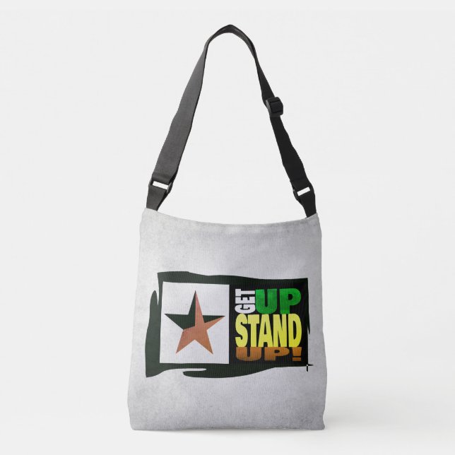 Bolso Cruzado Get Up Stand Up - Deluxe Edition Crossbody Bag (Anverso)