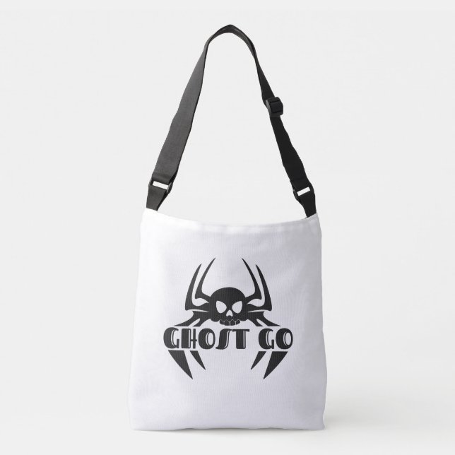 Bolso Cruzado Ghost Go Spooky Season (Anverso)