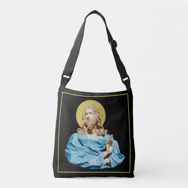 Bolso Cruzado Gian Lorenzo Bernini Busto de Cristo 1679 (Anverso)