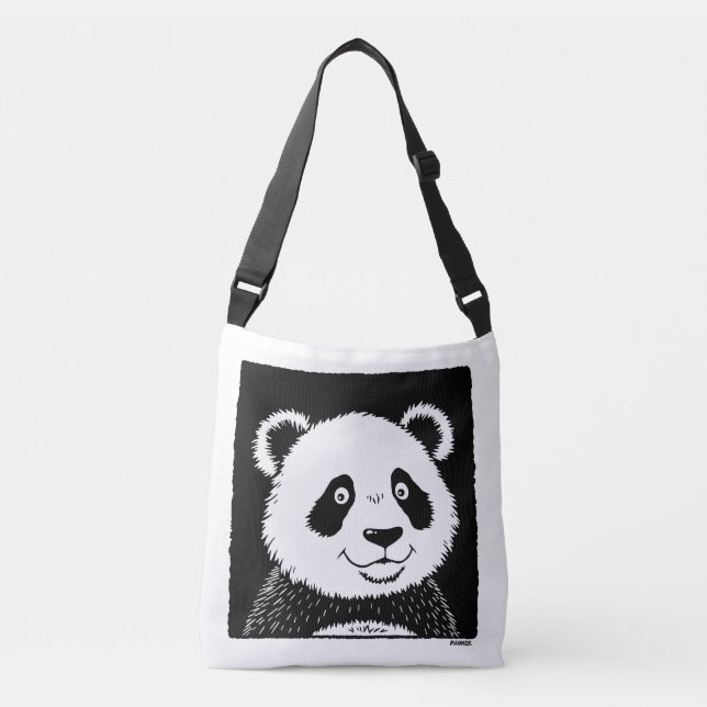 Bolso Cruzado Giant Panda Bear (Anverso)