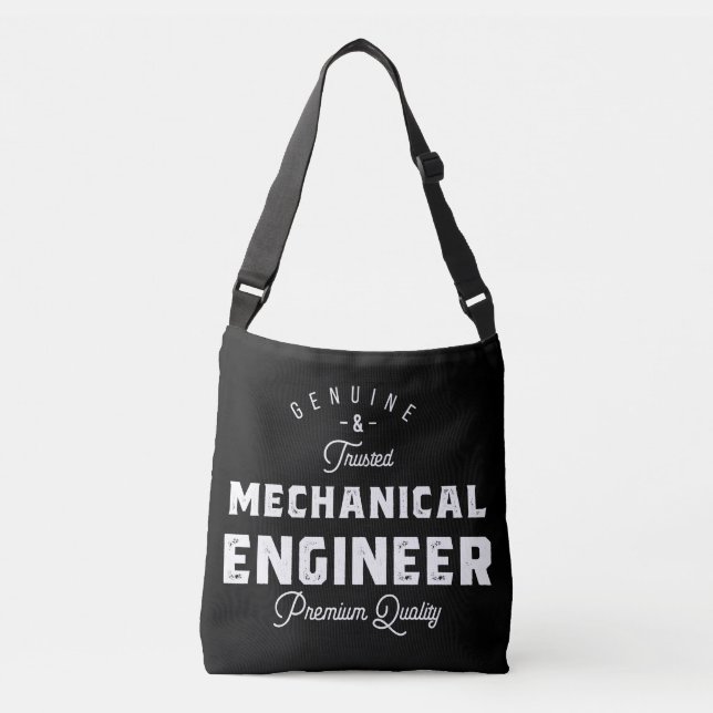 Bolso Cruzado Gift for Mechanical Engineer (Anverso)
