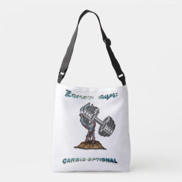 Bolso Cruzado Gimnasio Zombie: Cardio Gimnasio Zombie opcional