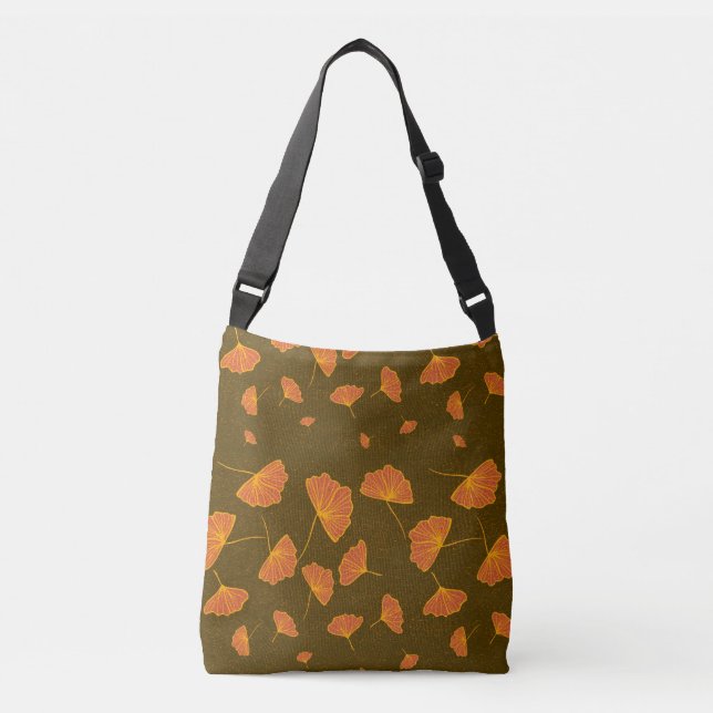 Bolso Cruzado ginkgo bailador (Anverso)