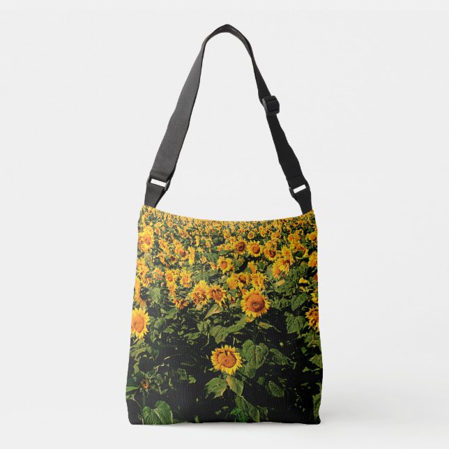 Bolso Cruzado Girasoles (Anverso)
