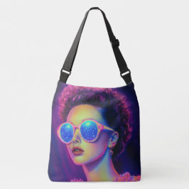 Bolso Cruzado Glamour Neon Galaxy