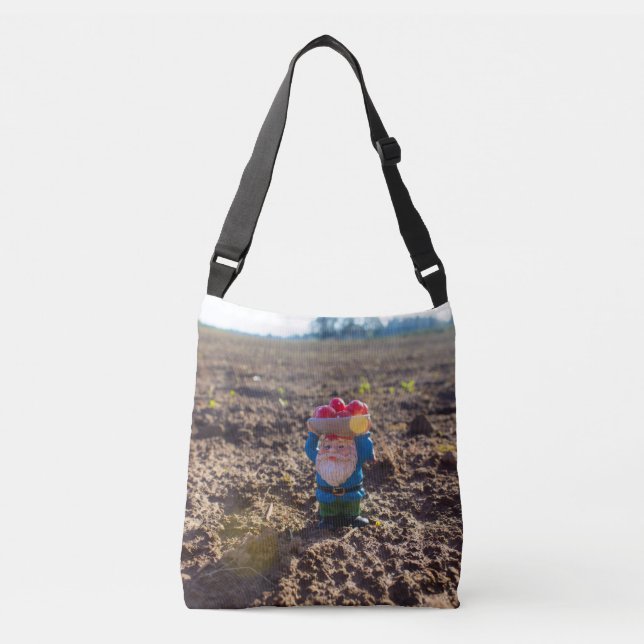Bolso Cruzado Gnome de granja (Anverso)