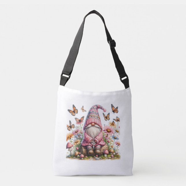 BOLSO CRUZADO "GNOMOS PARA MODA DIVERTIDA"  (Anverso)