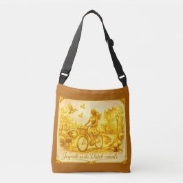 Bolso Cruzado Gold Amsterdam Arched Bridges Charm