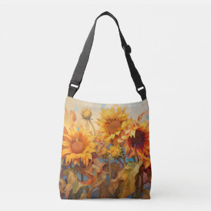 Bolso Cruzado Golden Sunshine Blossom Bouquet