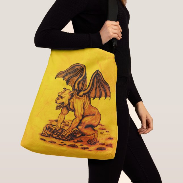 Bolso Cruzado Golem Gargoyle (Detalle)