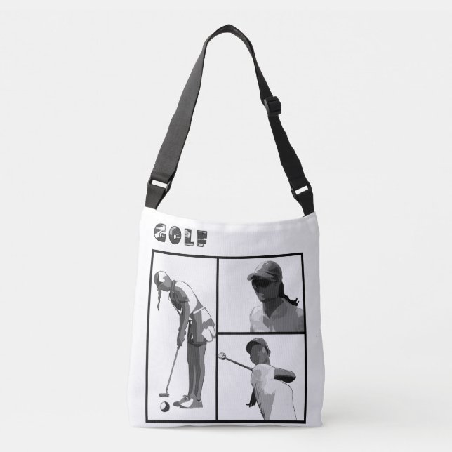 Bolso Cruzado Golf de las señoras del deporte (Anverso)