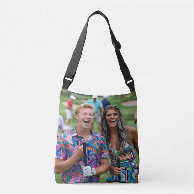 Bolso Cruzado Golf Photo Customize Personalize (Anverso)
