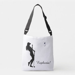Bolso Cruzado Golfista femenina personalizada