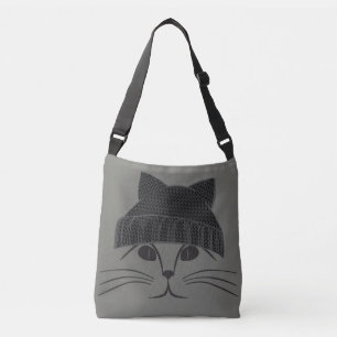 Bolso Cruzado Gorra Guay Cat in Wool