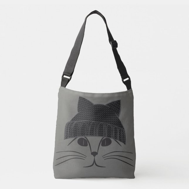 Bolso Cruzado Gorra Guay Cat in Wool (Anverso)