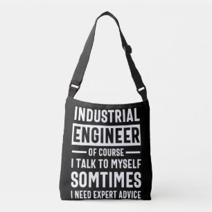 Bolso Cruzado Gracioso regalo de ingeniero industrial
