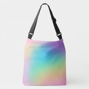 Bolso Cruzado Gradiente de arcoiris prudente suave