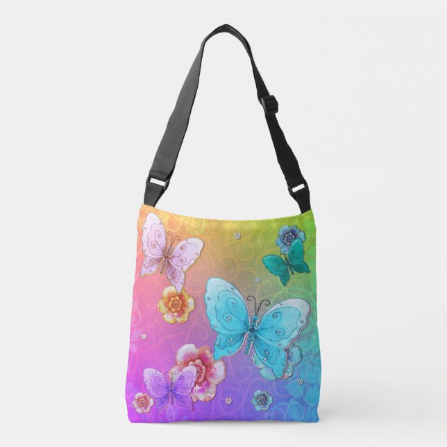Bolso Cruzado Graffiti flutterby Jeweld (Anverso)