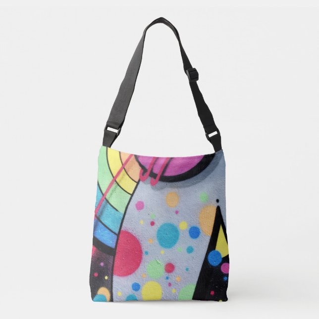 Bolso Cruzado graffiti modesto (Anverso)