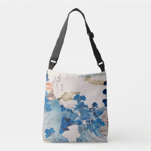 Bolso Cruzado Gráficos de tinta Anchura de Crossbody para el pai