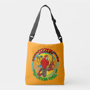 BOLSO CRUZADO GRANDES LOROS CHISPORROTEANTES