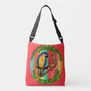 BOLSO CRUZADO GRANDES LOROS CHISPORROTEANTES