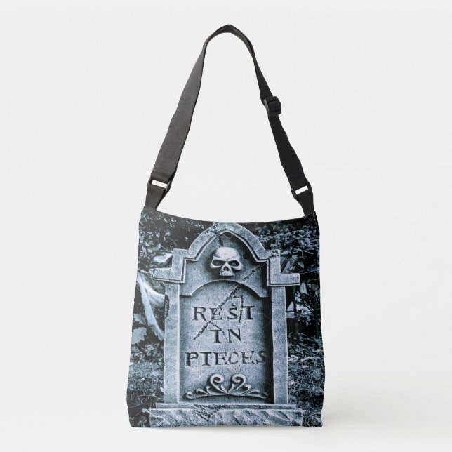 Bolso Cruzado Gravestona Halloween (Anverso)