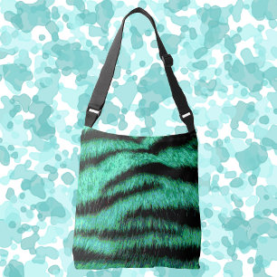 Bolso Cruzado Green neon tiger de stripes