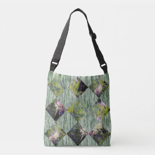 Bolso Cruzado Grevillea: Abrazando los patrones de diamantes de 