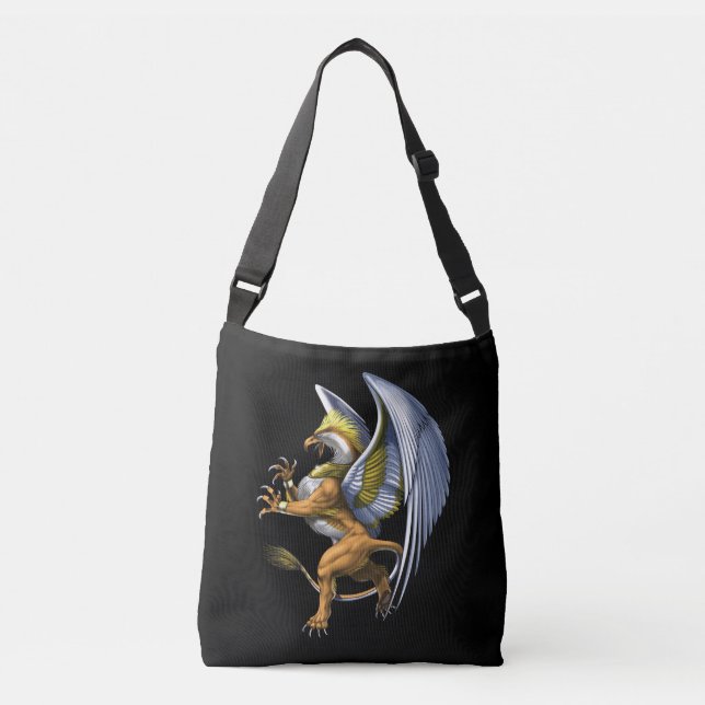 Bolso Cruzado Griffin de mitología griega (Anverso)