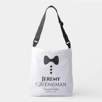 Groomsman Black Tie Boda Swag Bag