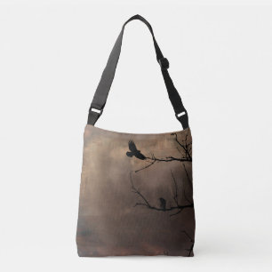 Bolso Cruzado Grunge Crows