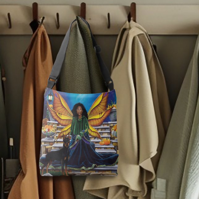 Bolso Cruzado Guardian de hadas Doberman Dog (Subido por el creador)