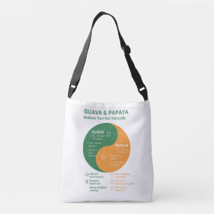 Bolso Cruzado Guava y Papaya: El Yin y el Yang de la digestión