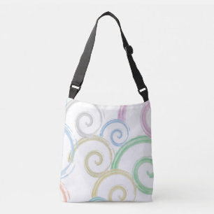 Bolso Cruzado Guay, cepillos modernos de color de las olas