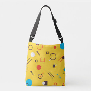 Bolso Cruzado Guay, Memphis únicos, modernos, geométricos urba