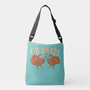 Bolso Cruzado Guay Oh Snap! Una Turquía divertida con Wishbone T