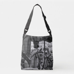 Bolso Cruzado Guay, urbana, moderna foto de caballos de carrusel