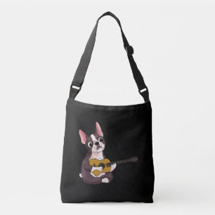 Bolso Cruzado Guitarista francés de guitarra Bulldog