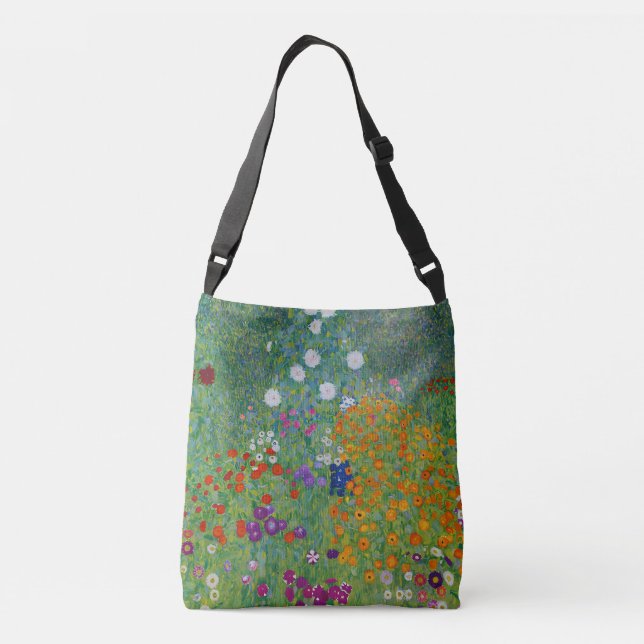 Bolso Cruzado Gustav Klimt Bauerngarten Bella Artes del Jardín d (Reverso)