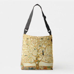 Bolso Cruzado Gustav Klimt El Árbol De La Vida Viejo Art Nouveau