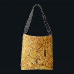 Bolso Cruzado Gustav Klimt Tree of Life: Simbolista Art Nouveau<br><div class="desc">Eleva tu espacio con esta icónica obra maestra, el "Árbol de la Vida" de Gustav Klimt (de la Frisa Estúclet). Esta célebre obra de arte Art Nouveau cautiva con sus ramas doradas, sus complicados patrones y sus motivos simbólicos que representan el viaje, la conexión y el crecimiento de la vida....</div>