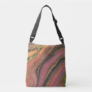 Bolso Cruzado Hábito de amar 3 Tote abstracto único