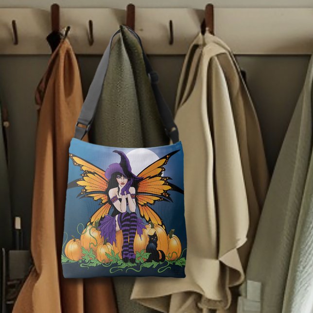 Bolso Cruzado Hada de parche de calabaza (Subido por el creador)