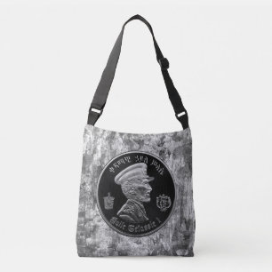 Bolso Cruzado Haile Selassie - Jah Rastafari reggae Roots Bag -