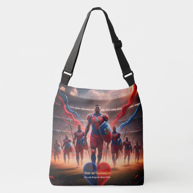 Bolso Cruzado Haiti 222 Years of Freedom Tote Bag | Haitian Joy (Anverso)