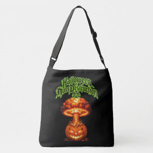 Bolso Cruzado Halloween de Destrucción Nuclear Jack-o'-Lant