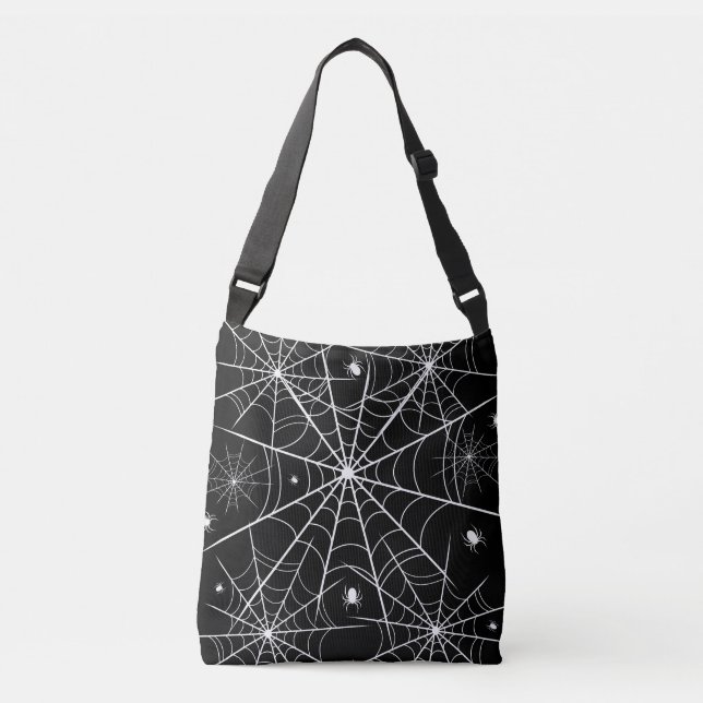 Bolso Cruzado Halloween Spider Web (Anverso)