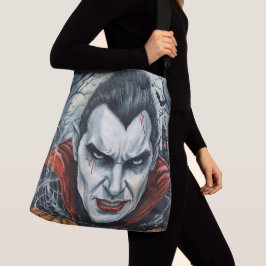 Bolso Cruzado Halloween, vampiro sediento, parcela de calabazas